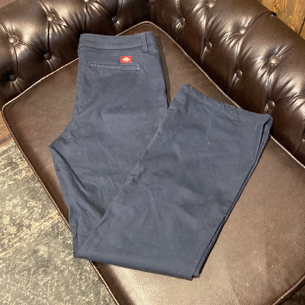 Dickies Bootcut Navy Blue Pants